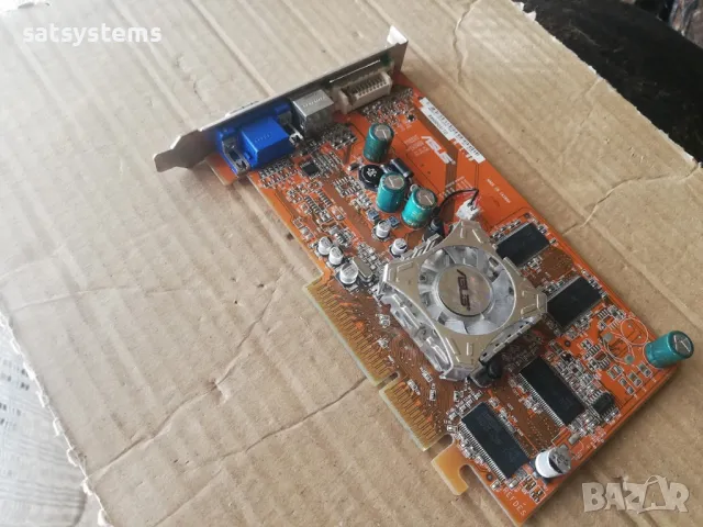 Видео карта ATi Radeon Asus A9550GE 128MB DDR 128bit AGP, снимка 4 - Видеокарти - 48096596