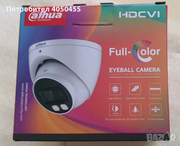 Нова охранителна камера Dahua HDW1809T за лицево разпознаване