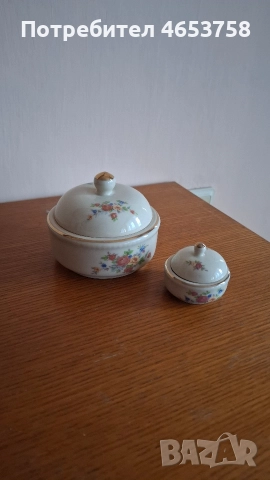 Стъклени, кристални и керамични чаши фруктиери и други, снимка 8 - Сервизи - 52822354