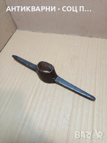 Соц Стара Ръчно Кована Кирка 1.100кг. НОМЕР 644., снимка 5 - Антикварни и старинни предмети - 53446045