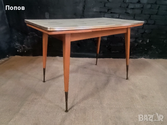 Френска винтидж маса стил ардеко, снимка 5 - Маси - 52268087