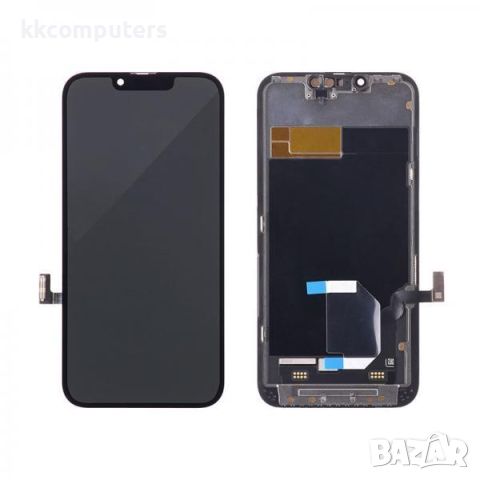 LCD Дисплей за iPhone 13 6.1 + Тъч скрийн / Черен / КЛАС C Баркод : 483580, снимка 1 - Резервни части за телефони - 46310979
