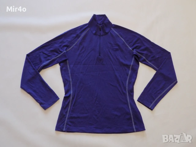 блуза icebreaker merino wool фанела горнище екип елек худи суичър туризъм планина дамска оригинал M
