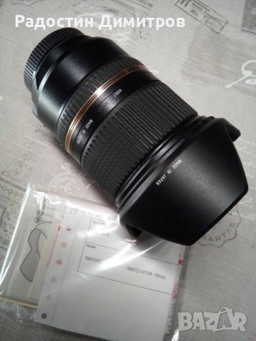 Tamron AF 24-70mm F/2.8 SP DI full frame за Sony, снимка 10 - Обективи и филтри - 46443872