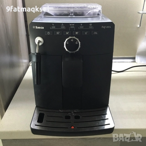 Saeco Intuita black - внос , готова за работа .