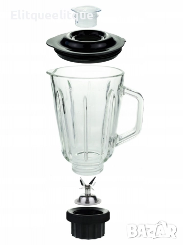 Блендер Esperanza, 500W, 1.5л., Стъклена кана, Инокс черен, снимка 8 - Блендери - 52182557