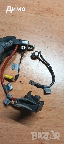клема плюс минус плусов кабел бмв е46 318 118кс bmw e46, снимка 3 - Части - 53437453