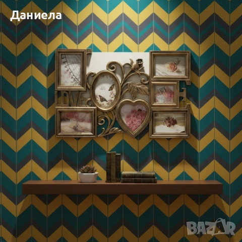 Любовна Феерия – декоративна фоторамка за 7 снимки, снимка 2 - Други стоки за дома - 52247723