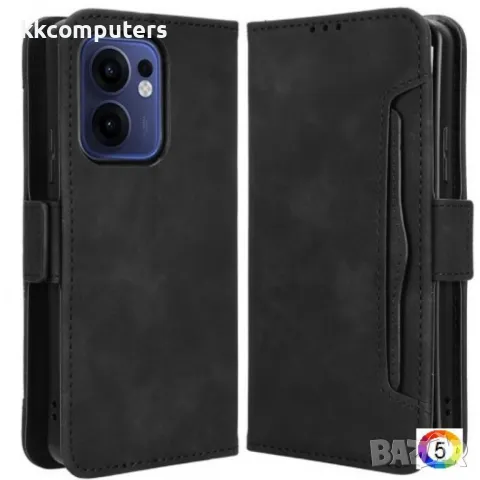 Oppo Reno13 5G Multiple Card Slots /Magnetic Wallet Калъф и Протектор, снимка 5 - Калъфи, кейсове - 49890417
