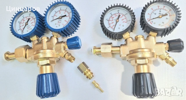 Бързи връзки/връзка към редуцир-вентил или токоизточник газов блок/панел 