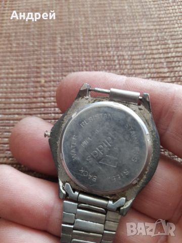 Стар часовник Adidas, снимка 3 - Антикварни и старинни предмети - 45543482