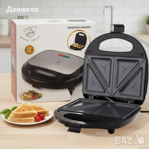 Комплект Тостер Royal Swiss SLS1057C + Електрическа кана Homestar , снимка 3 - Други стоки за дома - 52247712