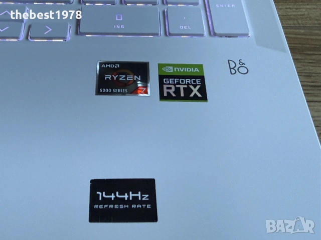 144Hz HP Victus 16`Ryzen 7-5800H/RTX 3060/16GB RAM/512GB SSD/Bang&Olufsen, снимка 2 - Лаптопи за игри - 53039814
