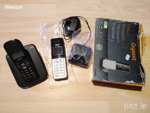 Gigaset C300H/AS180 DECT телефони SIEMENS, снимка 1