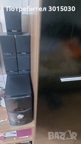 Продавам уредба със 5 тонколонки, снимка 2 - Аудиосистеми - 52657105