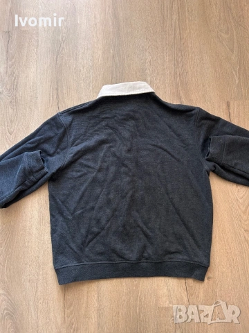 Мъжка блуза с яка, размер М, снимка 4 - Пуловери - 53850047