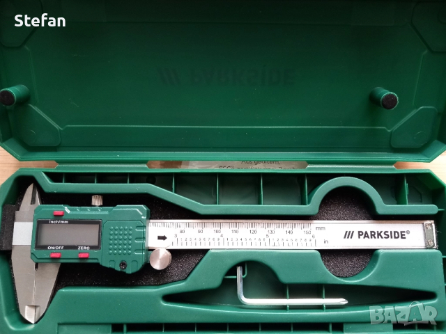 Дигитален шублер PARKSIDE, снимка 4 - Шублери - 51607640