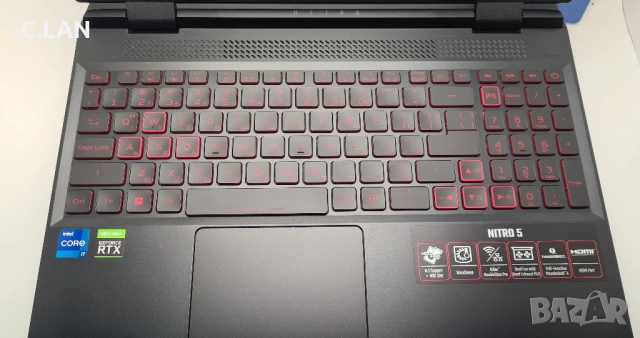Acer Nitro 5 AN515-58 i7 12700H/16GB/512SSD/RTX3050Ti-4GB/FHD/144Hz, снимка 9 - Лаптопи за игри - 53992541