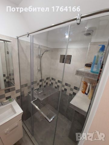 Стъклен параван за баня , снимка 2 - Душ кабини и вани - 45237267