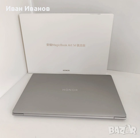Honor MagicBook Art 14 Snapdragon 1kg, 1cm 32GB RAM, OLED 14.6 120HZ, снимка 3 - Лаптопи за работа - 53710493