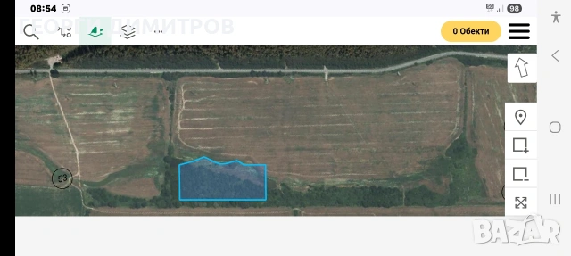20 дкр.Земеделска земя на 5 км от Приморско , снимка 3 - Земеделска земя - 53717826