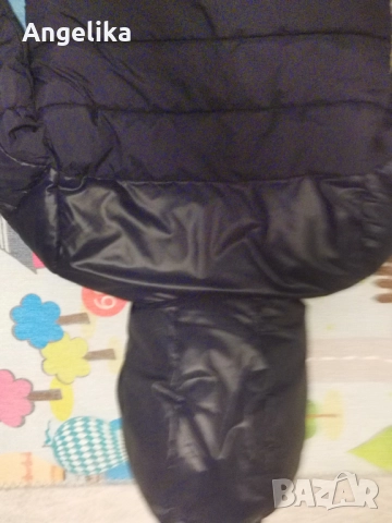 Детско зимно яке Mayoral в тъмносин цвят с качулка,размер 116 см.-6г., снимка 3 - Детски якета и елеци - 52010118