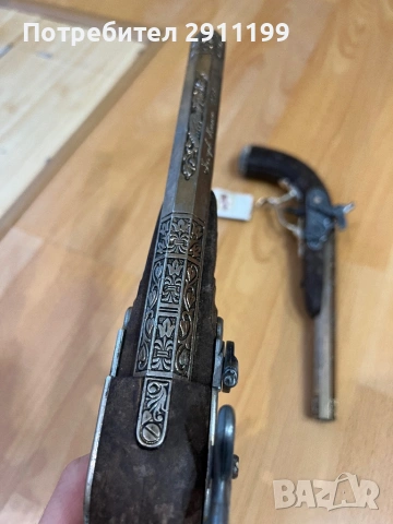 Реплика на кремъклия, комплект от два, снимка 6 - Антикварни и старинни предмети - 53814124