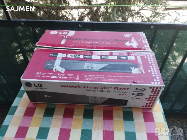 LG BD-370 BLU-RAY, снимка 12 - Декове - 50096046