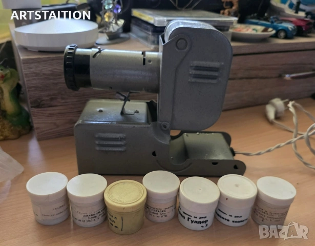 Детски диапозитиви приказки с подарък прожекционен апарат с забележка, детски книги