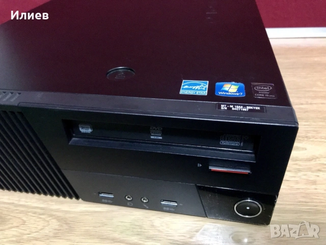 Lenovo Think Centre M93P i5-3.20GHz 4TH GEN Vpro 8GB 500GB Windows 10pro, снимка 2 - Работни компютри - 53420468
