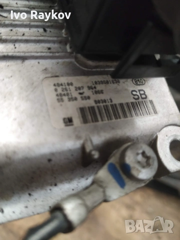 Компютър , ECU , Opel Corsa C 1.2i 2001г. 0261207964 55350550 , снимка 3 - Части - 53683498