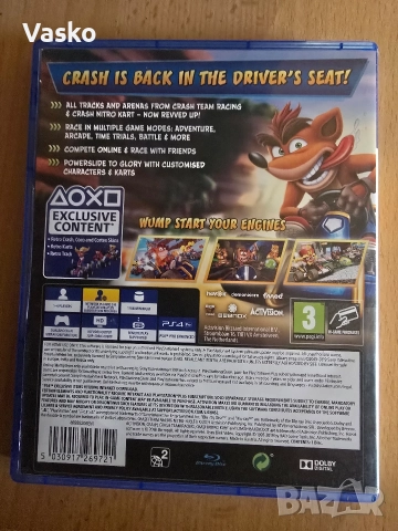 Crash Team Racing Ps4, снимка 2 - Игри за PlayStation - 52680367