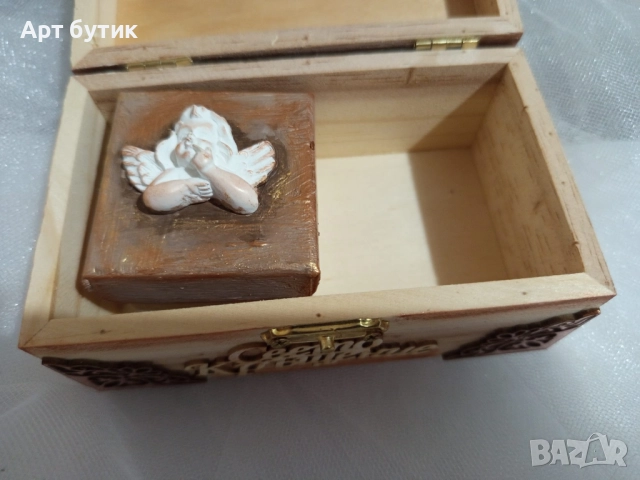 Арт комплект в бароков стил за Св.Кръщение, модел “Исус Христос“ , снимка 11 - Декорация - 52739519