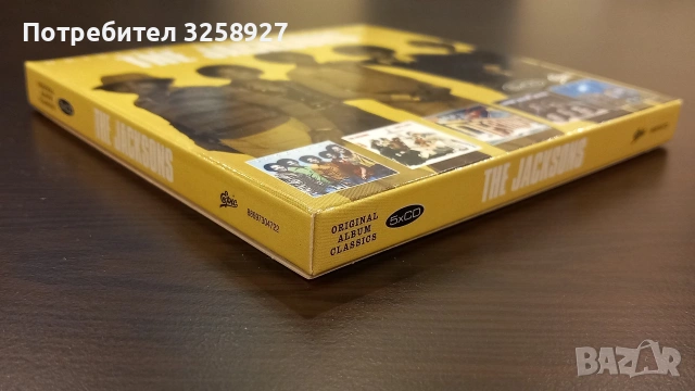The Jacksons box set с 5 диска , снимка 2 - CD дискове - 53832478