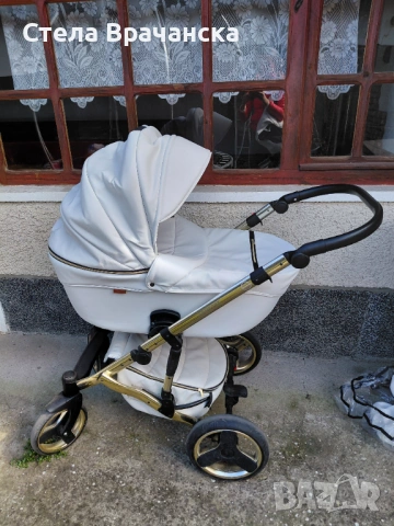 Продавам бебешка количка Финтера Конфорт 2в1, снимка 4 - Детски колички - 53766596