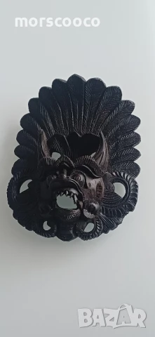 Стара ръчно резбована маска - Баронг 