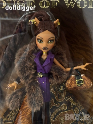 Monster High Skullector Clawdeen Wolf House of Wolf rare NRFB, снимка 5 - Кукли - 54218833