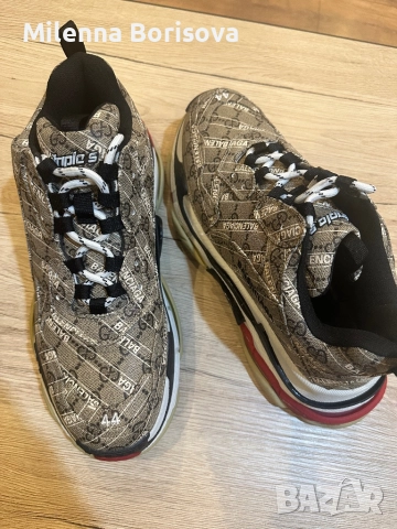 Маратонки Balenciaga колаборация с Gucci, снимка 3 - Маратонки - 50617987