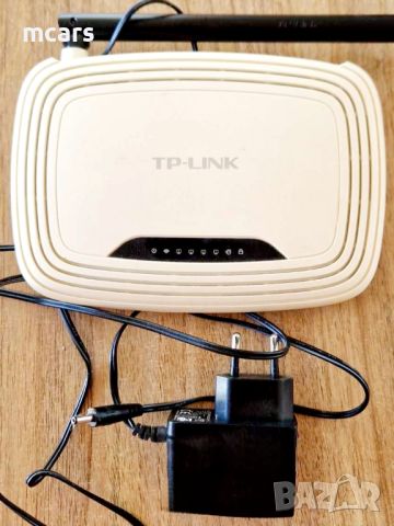 Рутер TP-Link в отлично състояние, снимка 1 - Рутери - 45194848