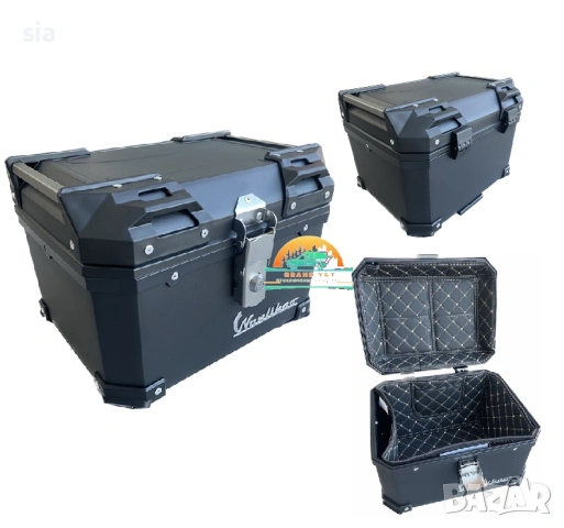 Куфар за мотор, скутер, АТВ, еко кожа