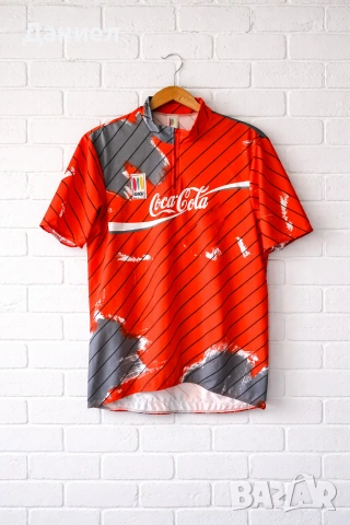 Винтидж колоездачна тениска Coka Cola