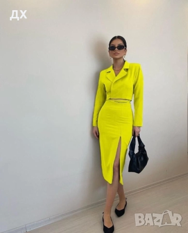 2 части комплект сако и пола, снимка 2 - Костюми - 52497804