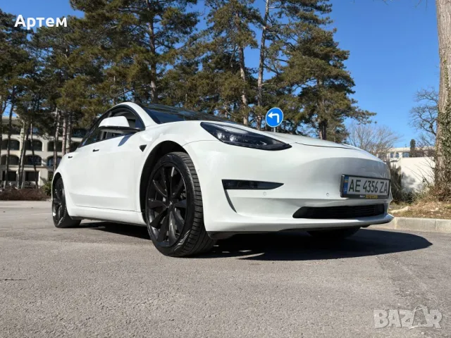 Tesla Model 3 Европейски! Longe Range Dual Mot Тесла Електрическа кола, снимка 10 - Автомобили и джипове - 49462512