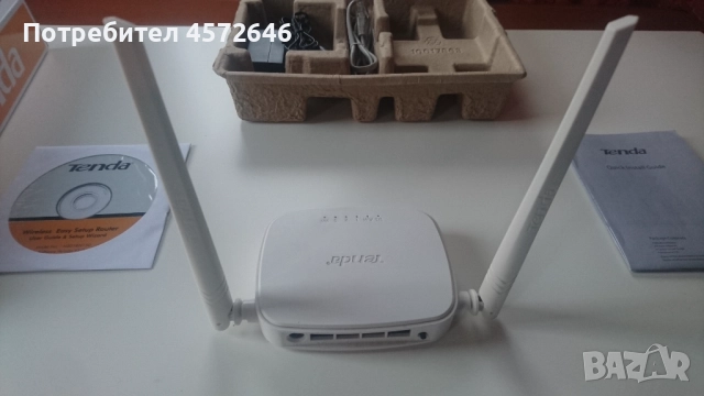 Рутер Tenda N301, снимка 4 - Рутери - 52554500