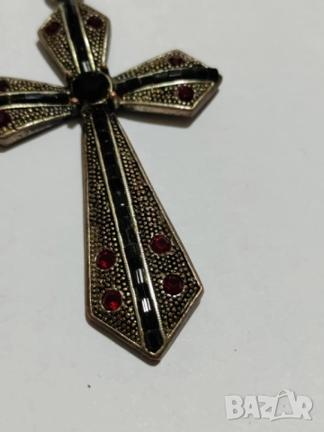Старинен кръст, снимка 3 - Антикварни и старинни предмети - 52293094