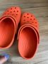 Оригинални оранжеви чехли Crocs ! 33-34 н, снимка 3