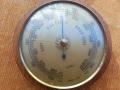 Механичен барометър с термометър , снимка 2