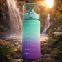 Голяма спортна бутилка за вода 2L, Без BPA, снимка 4