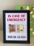 Подарък рамка с пари "In case of emergency ", снимка 1 - Други - 45927355