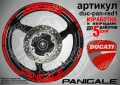 Ducati Panigale кантове и надписи за джанти duc-pan-black1, снимка 3